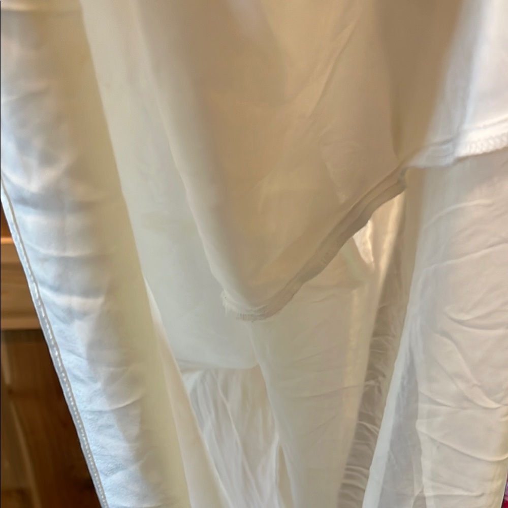 Ivory Satin Lace-Trim Slip Dress - Women Intimates - Picture 8 of 12